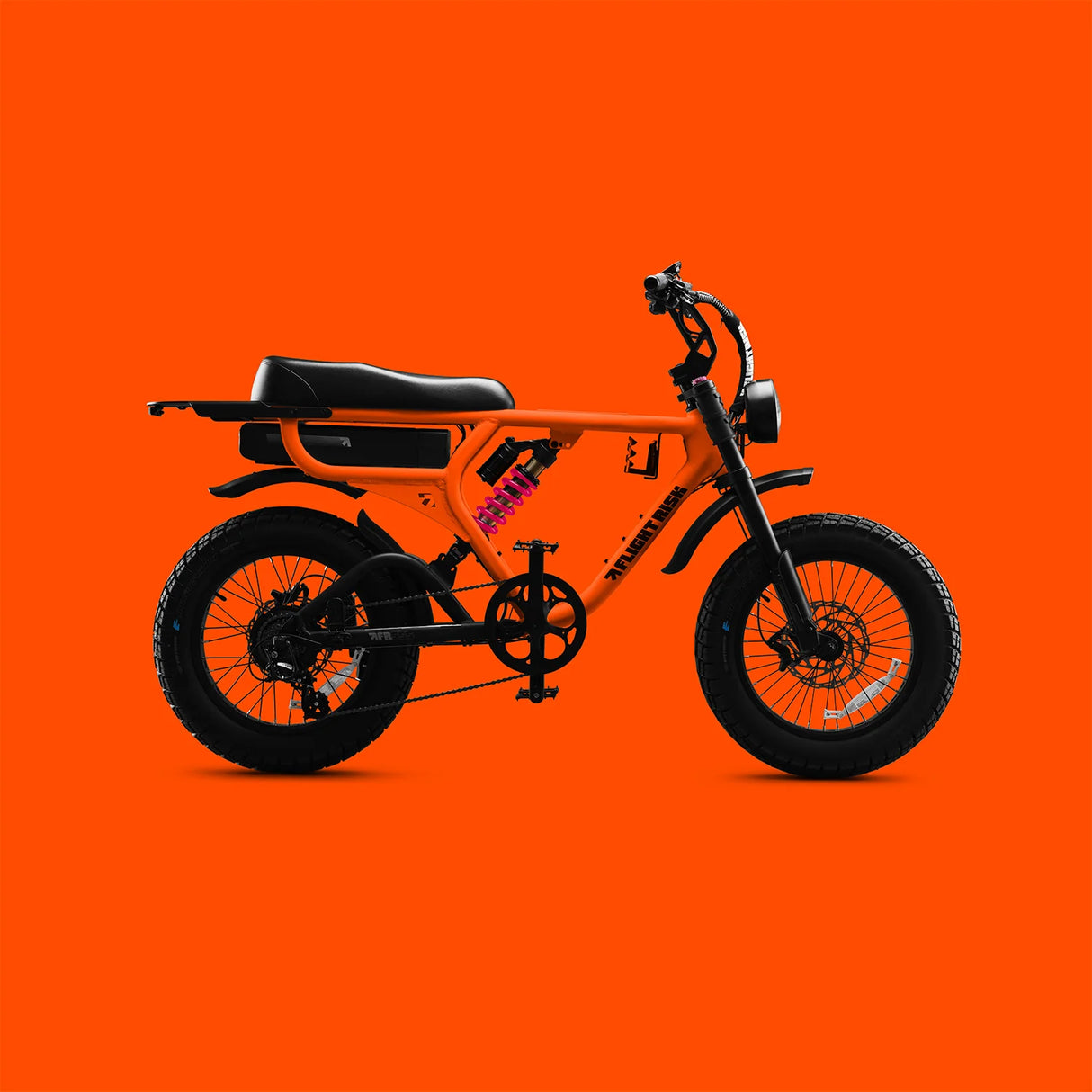 Flight Risk FR555 - High Performance Step-Over Dual Suspension e-Bike
