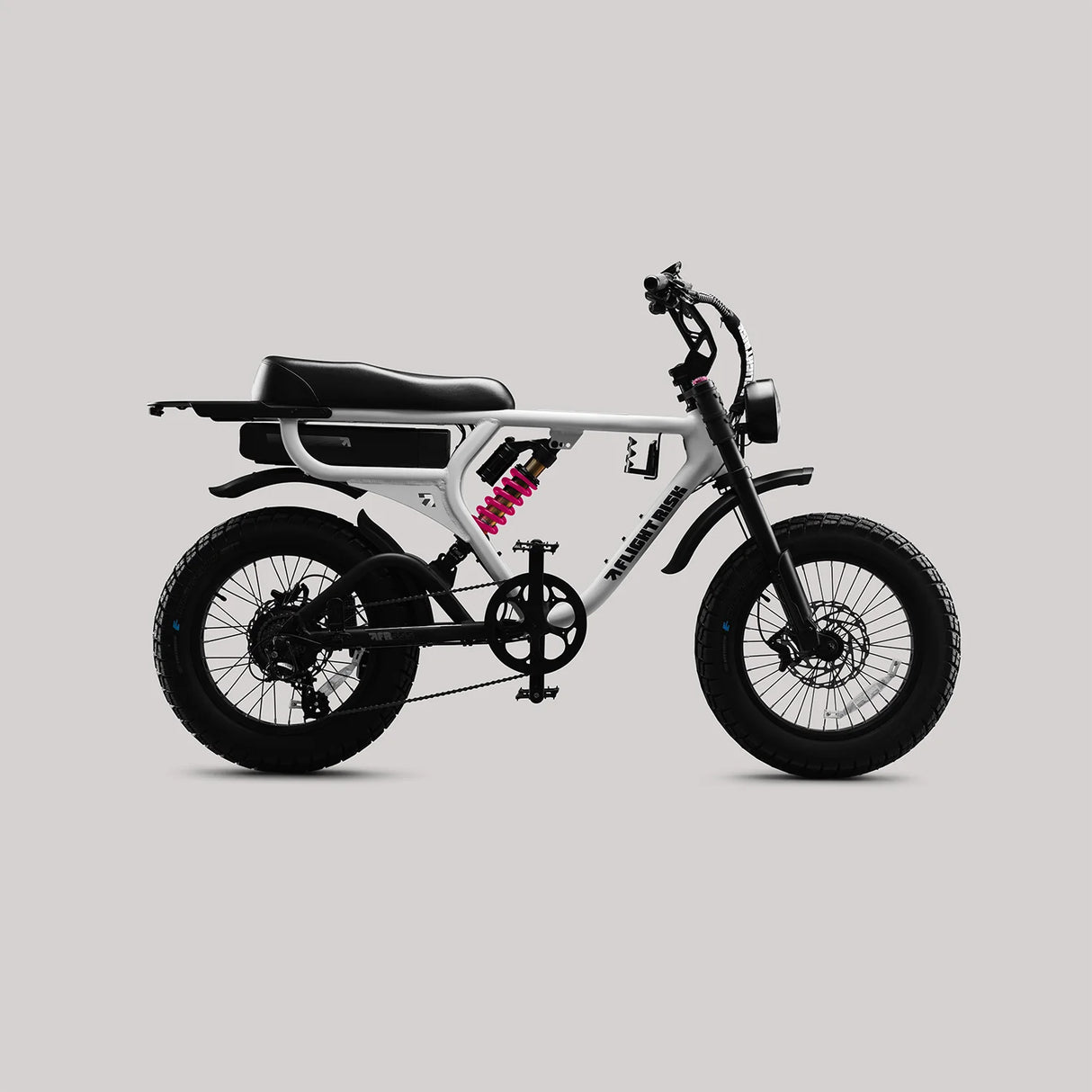 Flight Risk FR555 - High Performance Step-Over Dual Suspension e-Bike