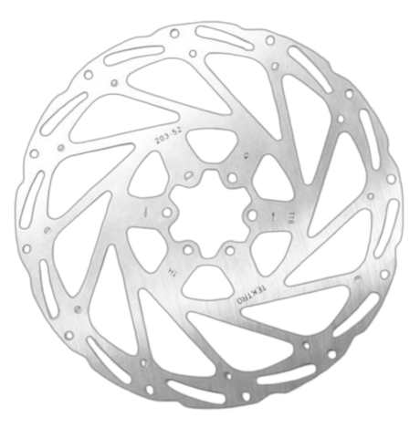 High-Performance 203mm Tektro Disc Brake Rotor for Electric Bikes & Scooters