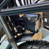 ACE E-Bike Front Cargo Rack & Basket System – Durable Aluminium, Matte Black