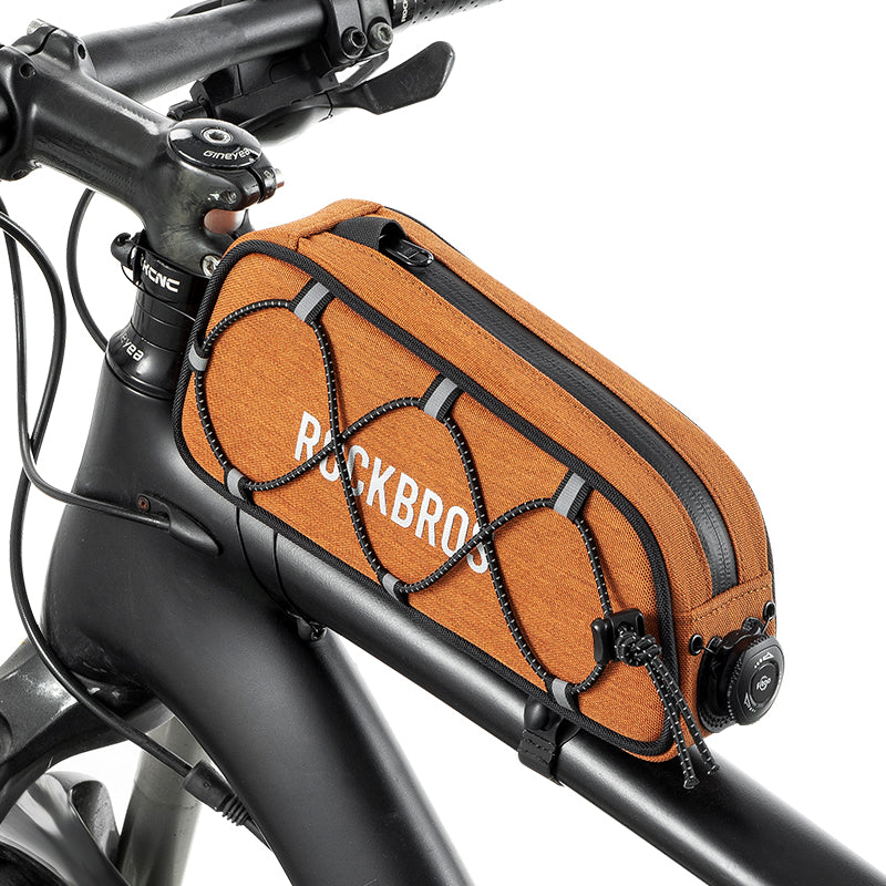 ROCKBROS ROAD TO SKY Deluxe Waterproof Lightweight Top Tube Cycling Bag