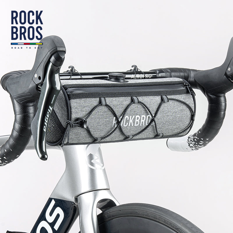 ROCKBROS Deluxe 1.5L Waterproof Cycling Handlebar Bag - Secure Front Bike Frame Storage