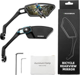 ROCKBROS 360° Rotatable Bicycle Handlebar Mirror for Enhanced Cycling Safety