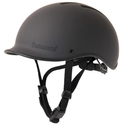 Thousand Heritage 2 Cycling Helmet Stealth Black Adjustable Fit