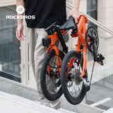 ROCKBROS ACS 16-inch Folding Bike: 9-Speed, Disc Brakes, Lightweight Urban Commuter