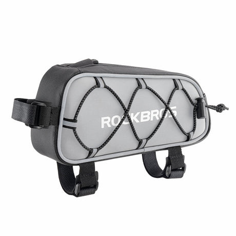 ROCKBROS Waterproof Reflective Bicycle Top Tube Bag, Secure Cycling Storage