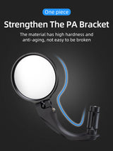 ROCKBROS Bicycle Bar End Mirror: Adjustable HD Cycling Rearview Safety Mirror