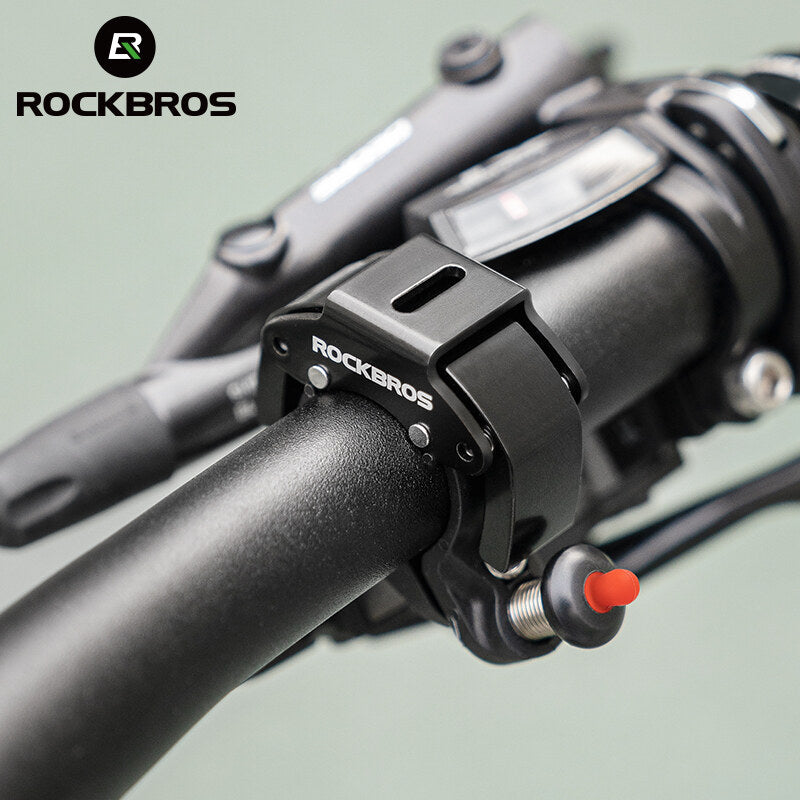 ROCKBROS Mini Hidden Bicycle Bell: Loud 100dB Sound, Discreet Cycling Safety Accessory