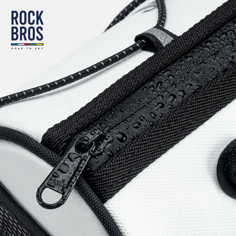 ROCKBROS Deluxe 1.5L Waterproof Cycling Handlebar Bag - Secure Front Bike Frame Storage