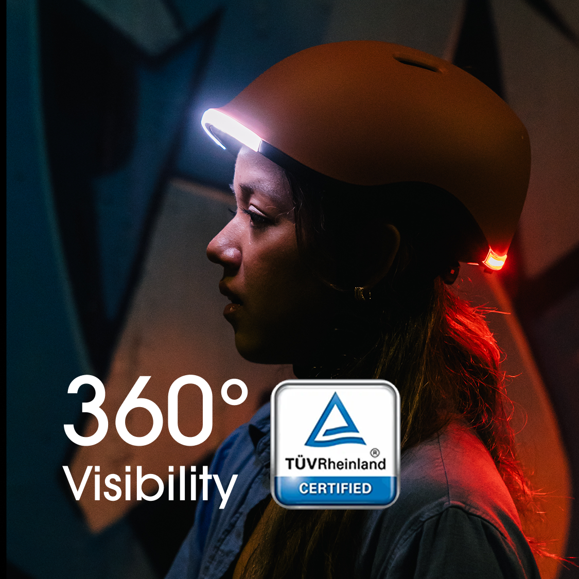 Lumos Nyxel Smart Cycling Helmet with MIPS and Integrated Lights