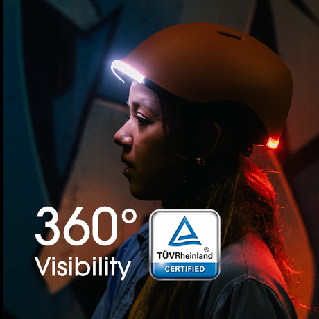 Lumos Nyxel Smart Cycling Helmet with MIPS and Integrated Lights