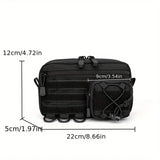 Durable Tactical MOLLE System Waist Pack – Versatile Outdoor Travel & First Aid Bag