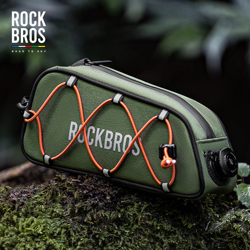 ROCKBROS ROAD TO SKY Deluxe Waterproof Lightweight Top Tube Cycling Bag
