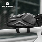 ROCKBROS 1.4L Cycling Top Tube Frame Bag Waterproof Hard Shell Bike Storage