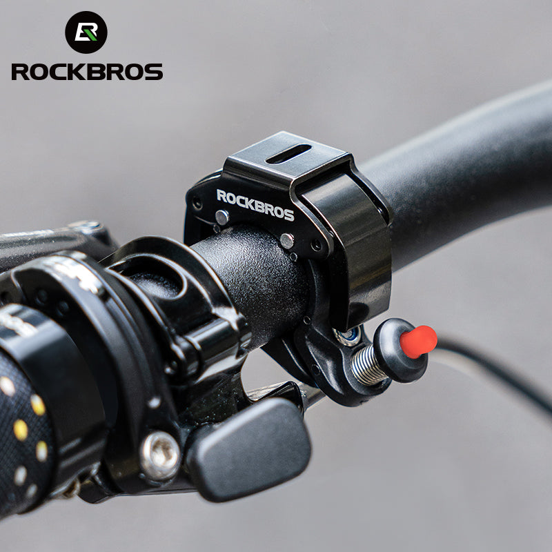 ROCKBROS Mini Hidden Bicycle Bell: Loud 100dB Sound, Discreet Cycling Safety Accessory