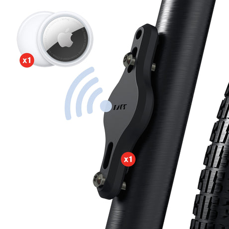 Secure Bike AirTag Holder Mount: Discreet Anti-Theft Bicycle GPS Tracker