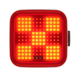 Knog Blinder COB LED Rear Bike Light: 100 Lumen, USB Rechargeable, Waterproof Visibility