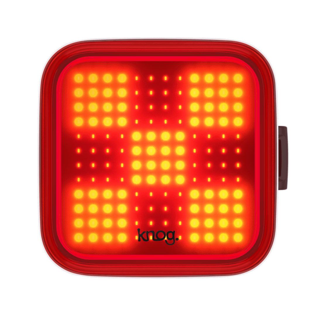 Knog Blinder COB LED Rear Bike Light: 100 Lumen, USB Rechargeable, Waterproof Visibility
