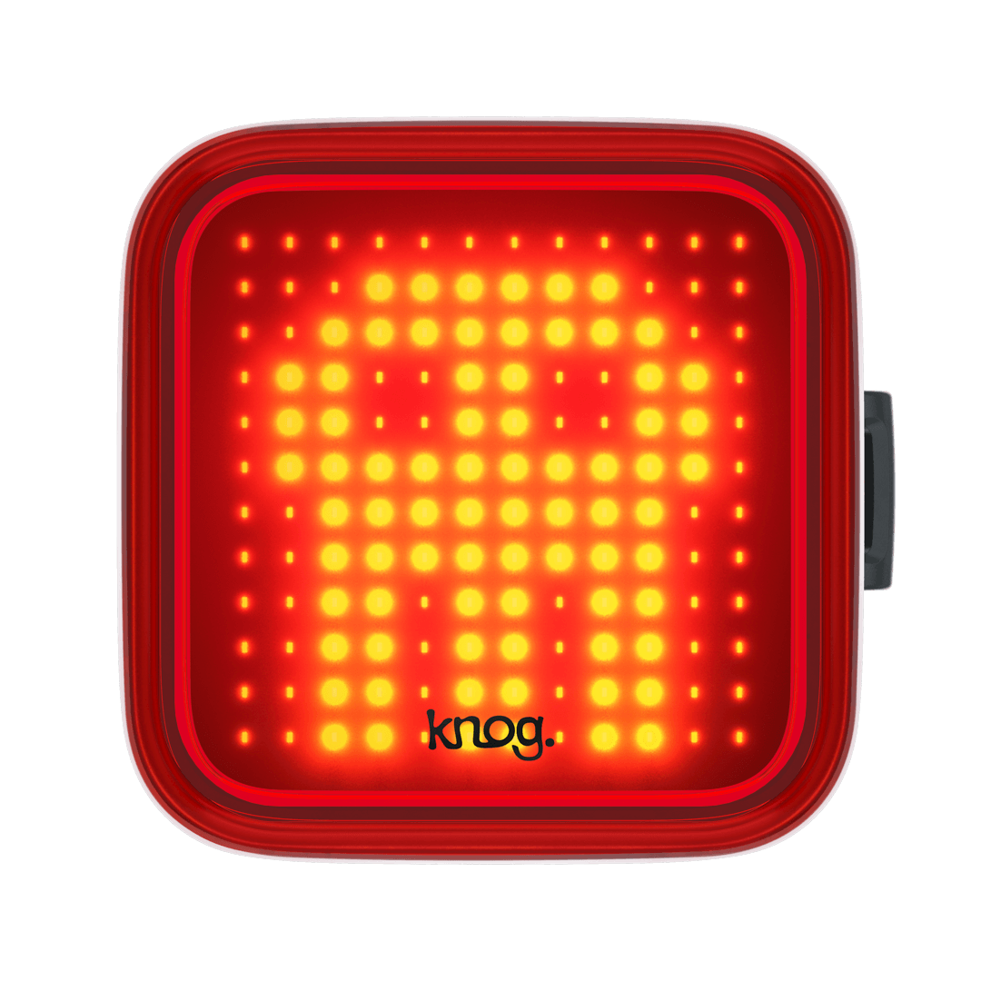 Knog Blinder COB LED Rear Bike Light: 100 Lumen, USB Rechargeable, Waterproof Visibility