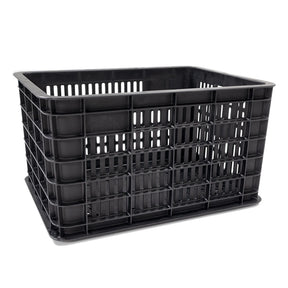 Durable Recycled E-Bike Rear Rack Crate Basket for Secure Cargo Storage