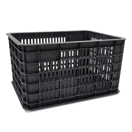 Durable Recycled E-Bike Rear Rack Crate Basket for Secure Cargo Storage