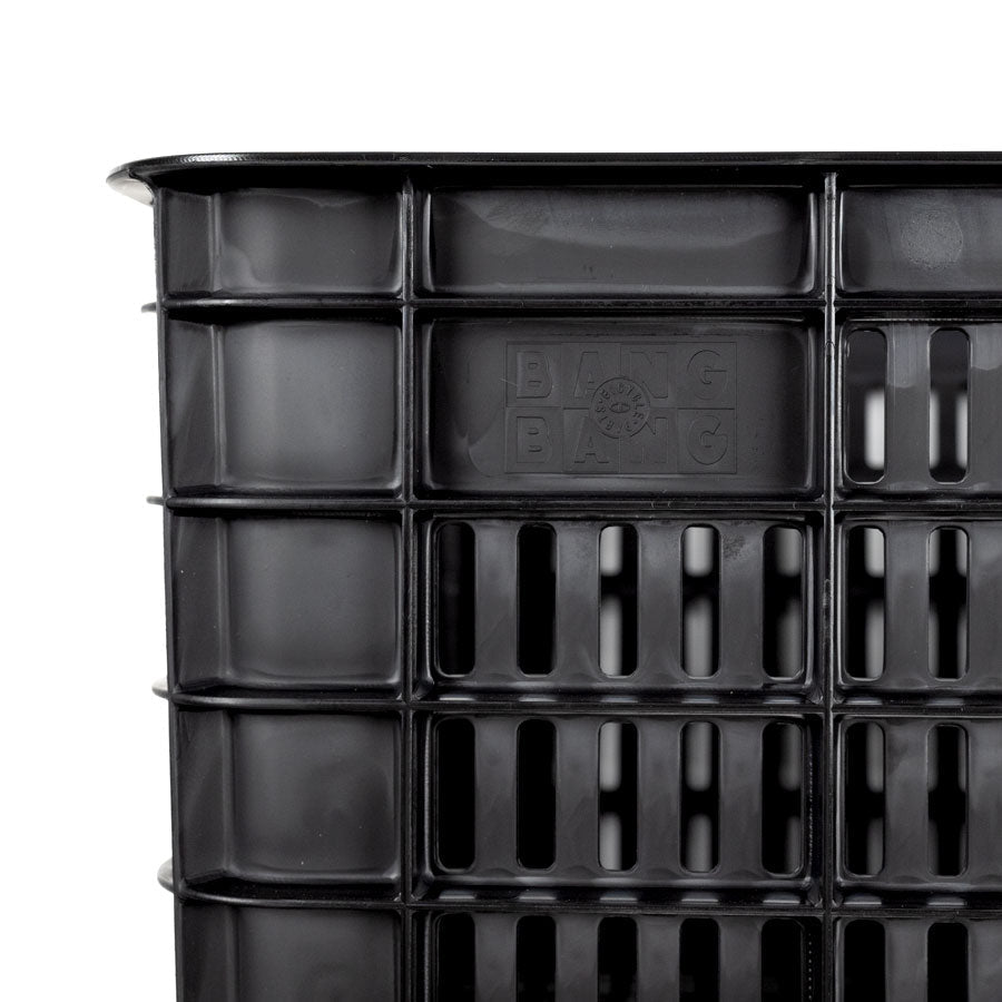 Durable Recycled E-Bike Rear Rack Crate Basket for Secure Cargo Storage