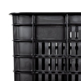 Durable Recycled E-Bike Rear Rack Crate Basket for Secure Cargo Storage