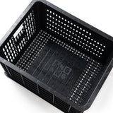 Durable Recycled E-Bike Rear Rack Crate Basket for Secure Cargo Storage