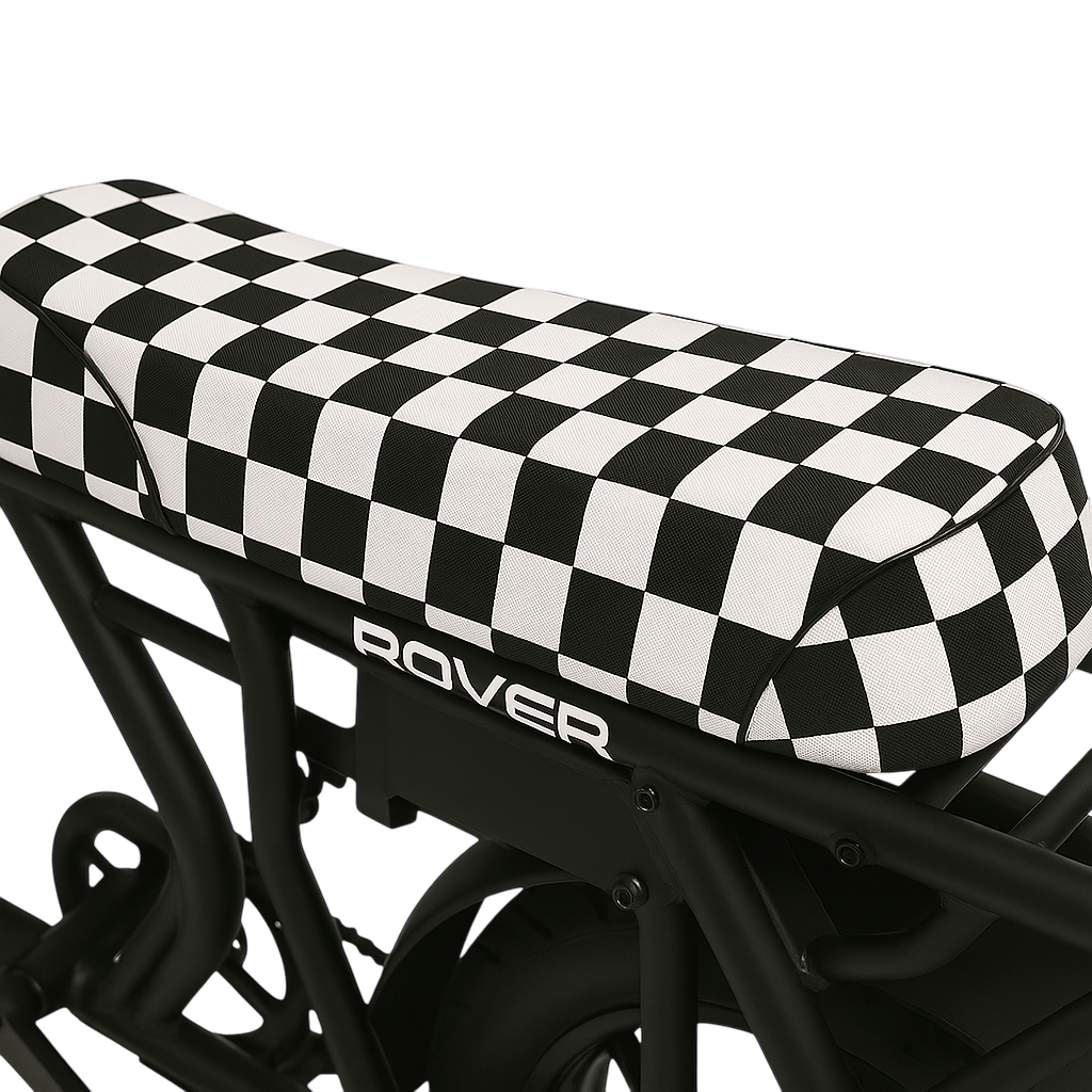 Premium Checkered E-Bike Seat Cover for DiroDi Stator Fatboy Ampd Bros