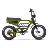Durable Matte Black Aluminium Frame Mounted Cargo Basket for ACE Electric Bikes