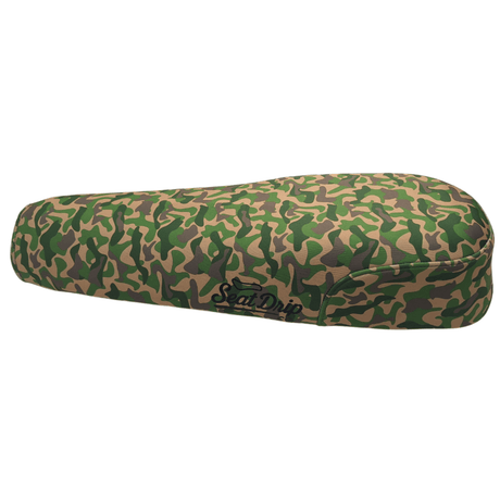 Camo Stealth E-Bike Seat Cover: Waterproof, UV-Protected, Durable Urban Camouflage