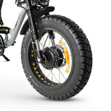 Ampd Bros ACE-X Demon: Dual Motor All-Terrain Electric Bike with Fat Tyres