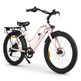 Riptide-S 3 Electric Beach Cruiser: Powerful Bafang Motor, Long Range, Comfort, Shimano
