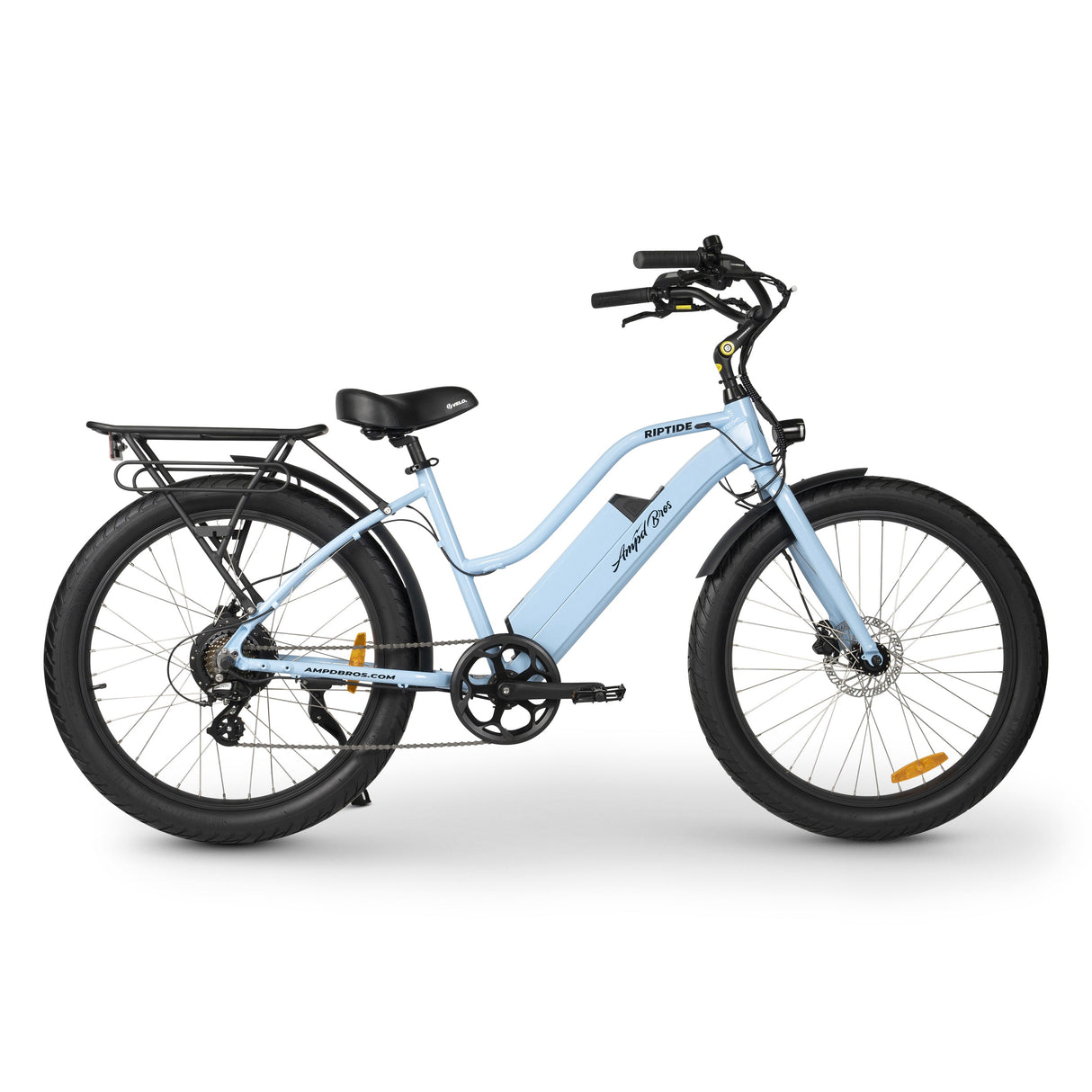 Riptide-S 3 Electric Beach Cruiser: Powerful Bafang Motor, Long Range, Comfort, Shimano