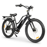 Riptide-S 3 Electric Beach Cruiser: Powerful Bafang Motor, Long Range, Comfort, Shimano