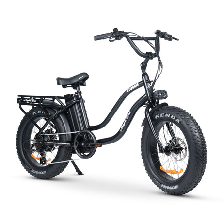 Ampd Bros Stubbie-S Series 3 Step-Through Fat Tyre Electric Cruiser Bike