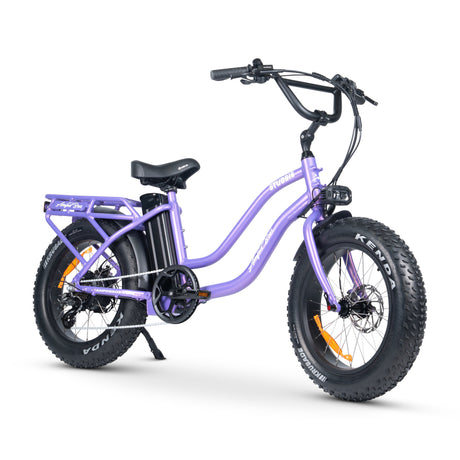 Ampd Bros Stubbie-S Series 3 Step-Through Fat Tyre Electric Cruiser Bike