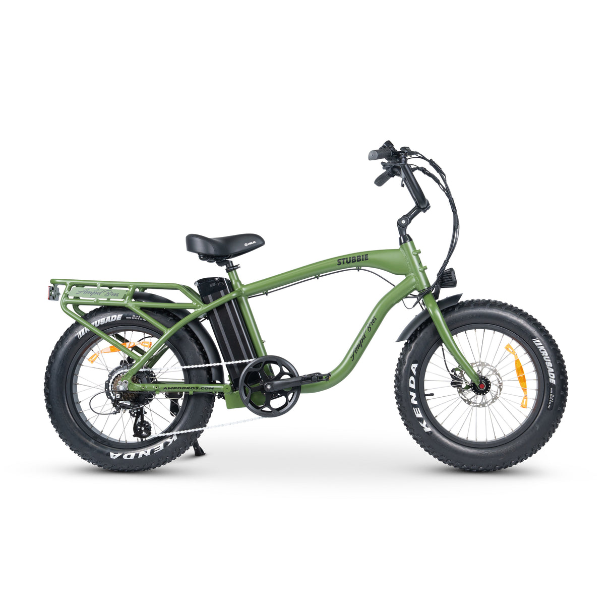 Stubbie Original S3 Fat Tyre Electric Cruiser Bike - Powerful Off-Road E-Bike