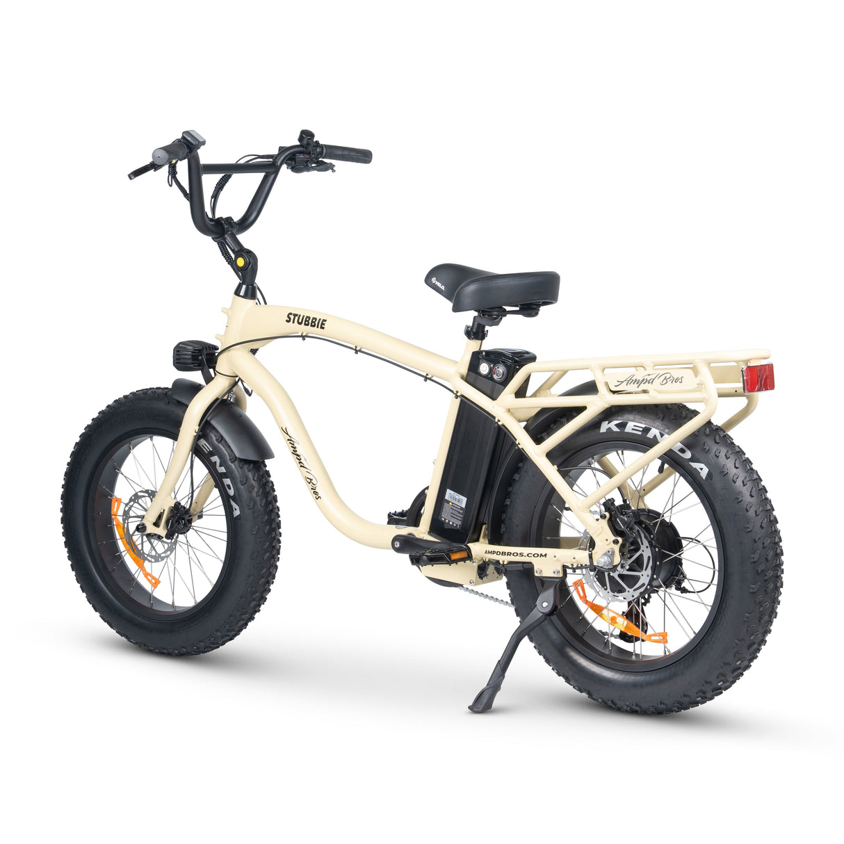 Stubbie Original S3 Fat Tyre Electric Cruiser Bike - Powerful Off-Road E-Bike