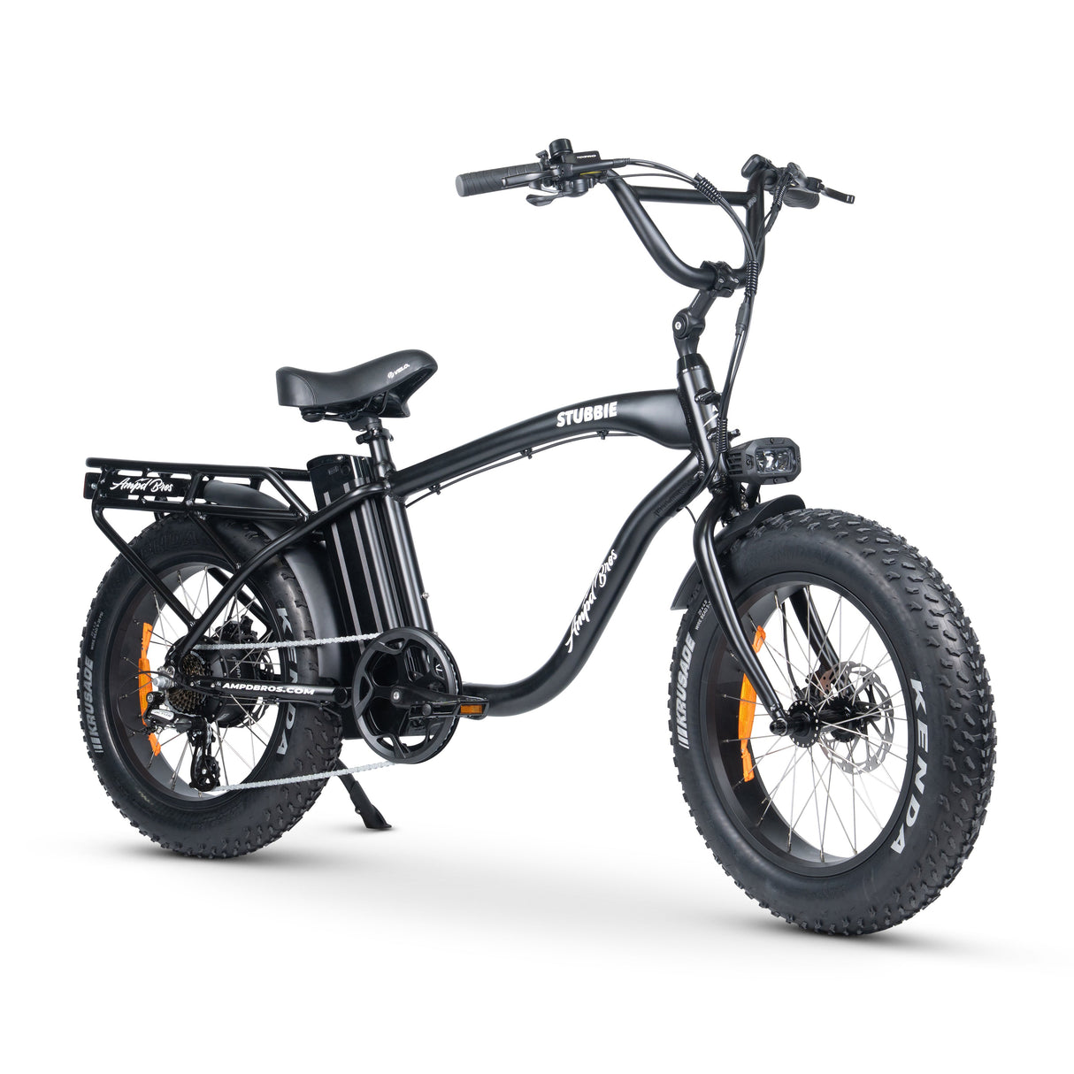 Stubbie Original S3 Fat Tyre Electric Cruiser Bike - Powerful Off-Road E-Bike