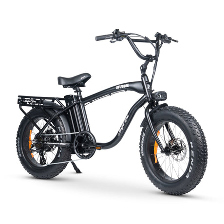 Stubbie Original S3 Fat Tyre Electric Cruiser Bike - Powerful Off-Road E-Bike