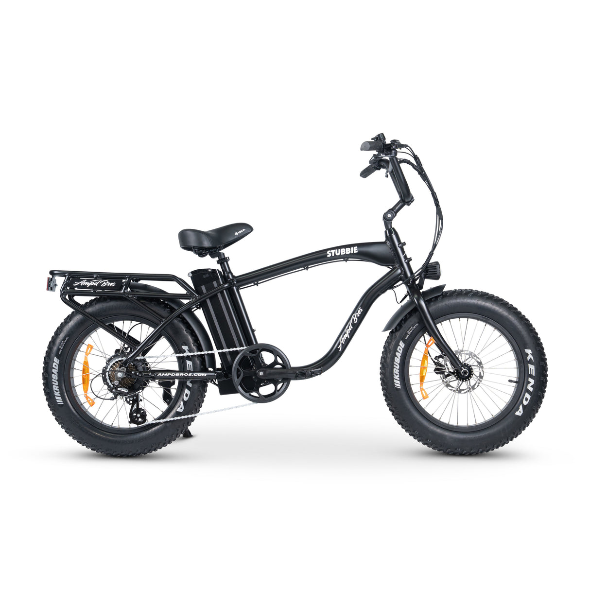 Stubbie Original S3 Fat Tyre Electric Cruiser Bike - Powerful Off-Road E-Bike