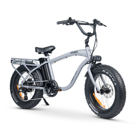 Stubbie Original S3 Fat Tyre Electric Cruiser Bike - Powerful Off-Road E-Bike