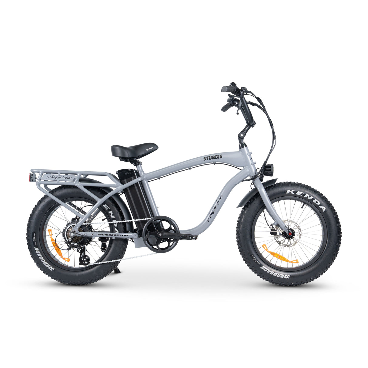 Stubbie Original S3 Fat Tyre Electric Cruiser Bike - Powerful Off-Road E-Bike