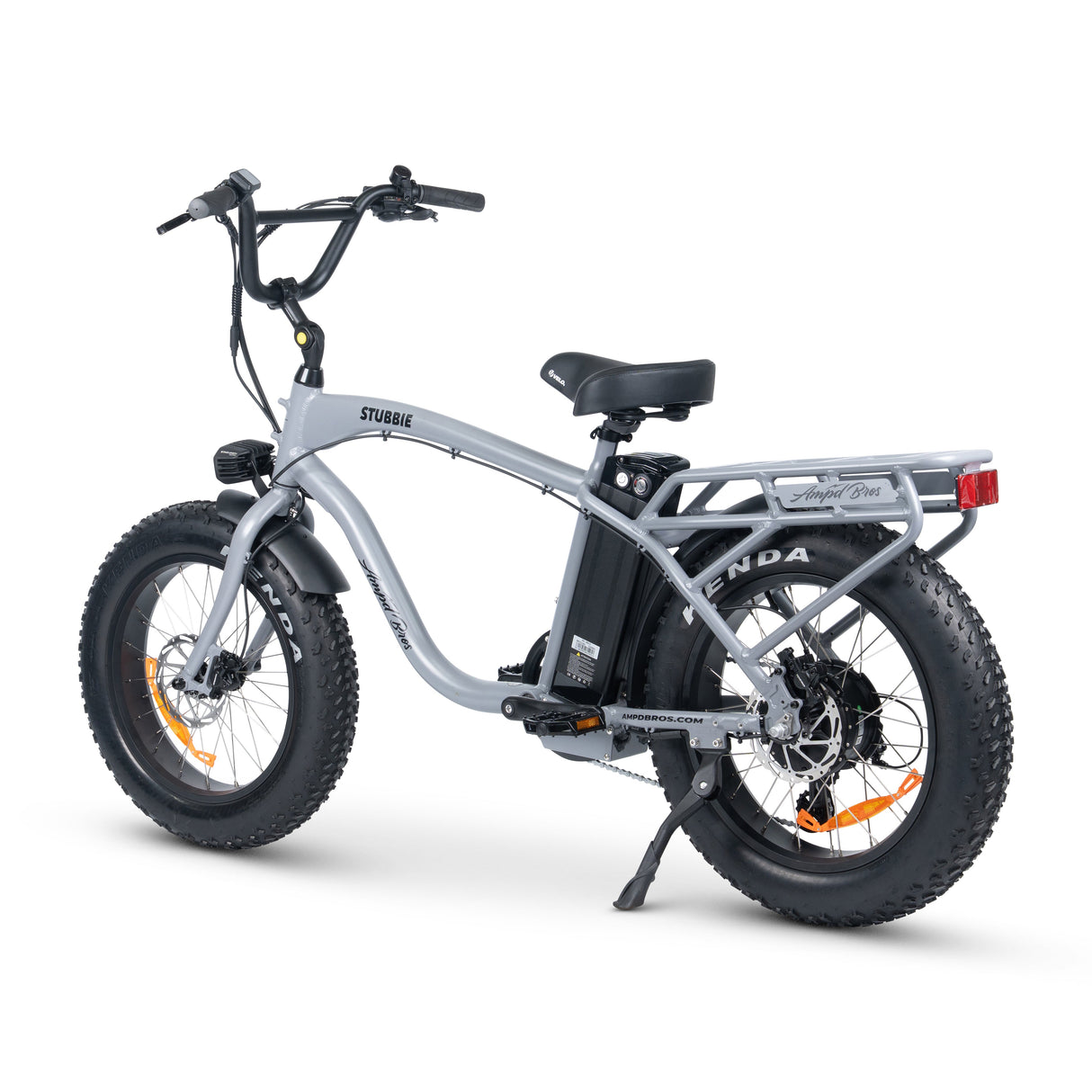 Stubbie Original S3 Fat Tyre Electric Cruiser Bike - Powerful Off-Road E-Bike
