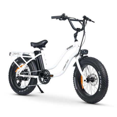 Ampd Bros Stubbie-S Series 3 Step-Through Fat Tyre Electric Cruiser Bike
