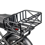 ACE Aluminium Rear Cargo Basket for E-Bikes - Durable Secure Storage
