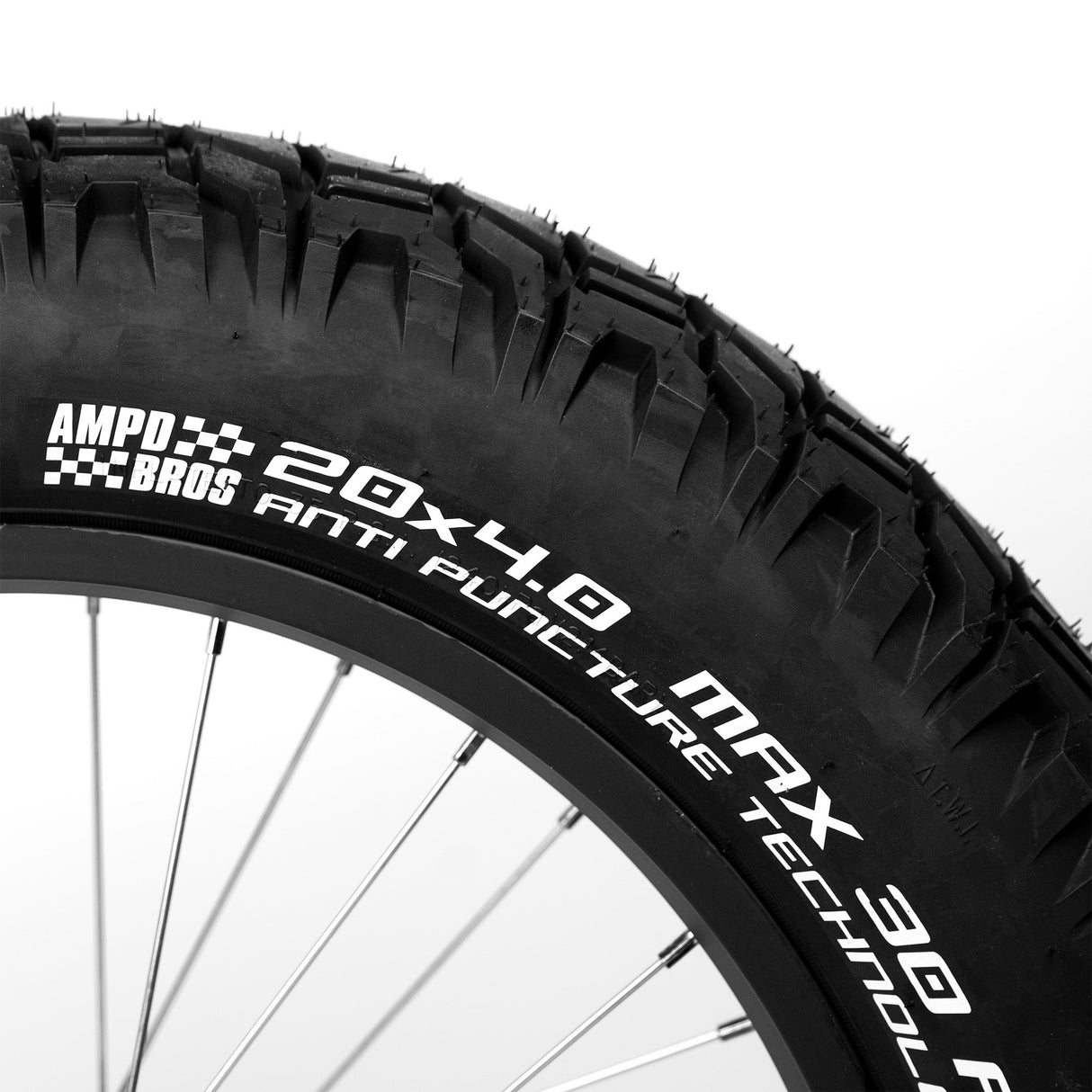 Ampd Bros Blizzard All-Terrain Bike Tyre 20x4.0