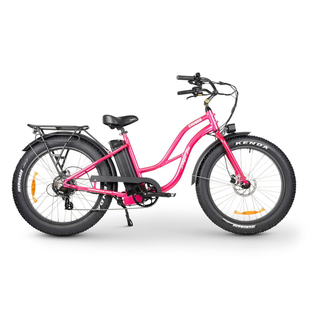Chubbie-S Electric Fat Tyre Beach Cruiser Bike - Powerful Motor, Long Range