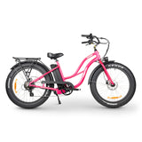 Chubbie-S Electric Fat Tyre Beach Cruiser Bike - Powerful Motor, Long Range